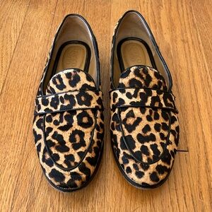 Franco Sarto Hurley calf-hair loafers